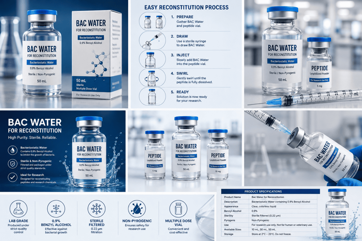 Bac Water for Reconstitution