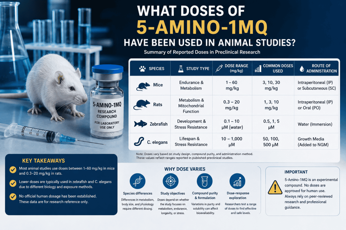 5-Amino-1MQ Dosage: Research Findings vs. Online Claims 5 Amino 1MQ Peptide Dosage3
