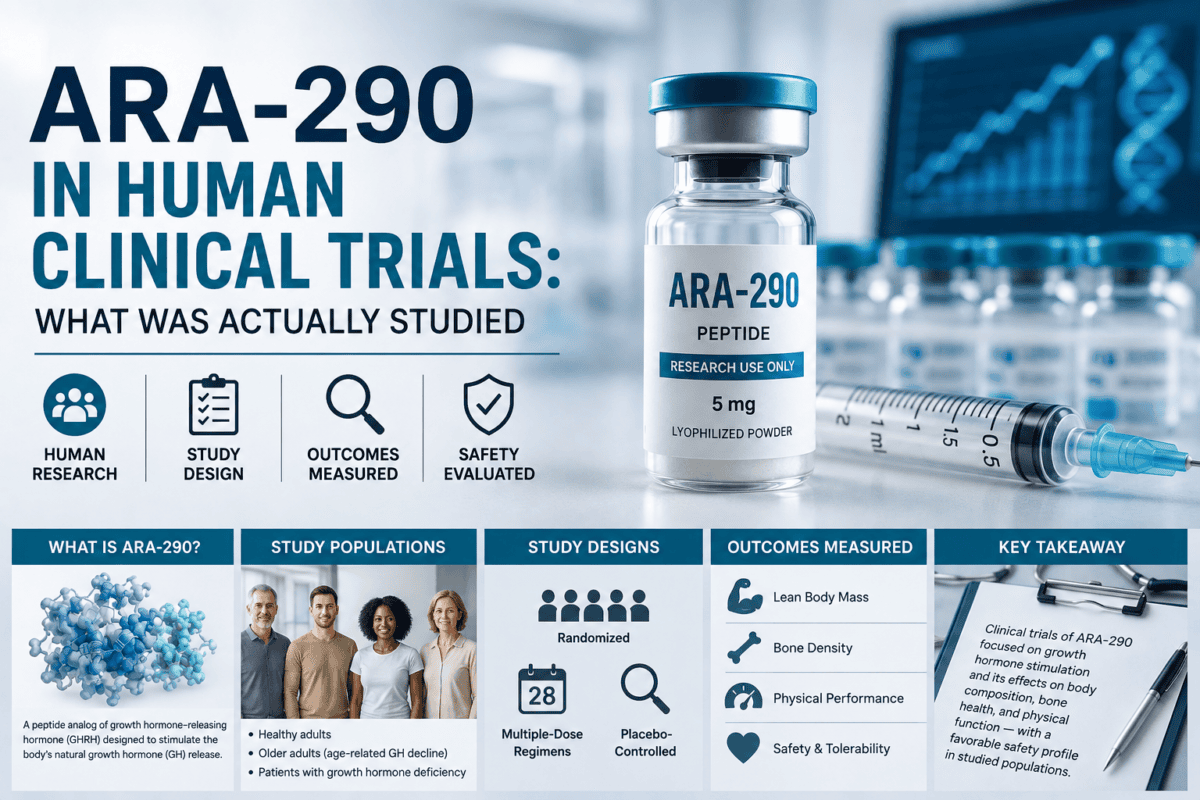 ARA-290 Peptide Dosage: What Science Actually Shows ARA-290 Peptide Dosage