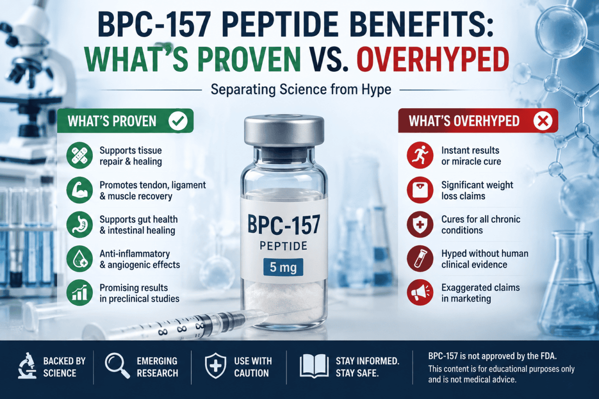 BPC-157 Peptide Benefits