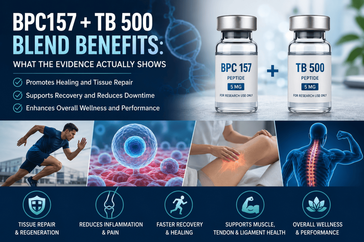 BPC157 + TB 500 Blend Benefits
