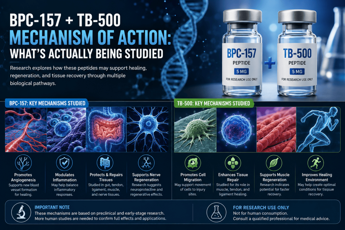 BPC157 + TB 500 Blend Benefits