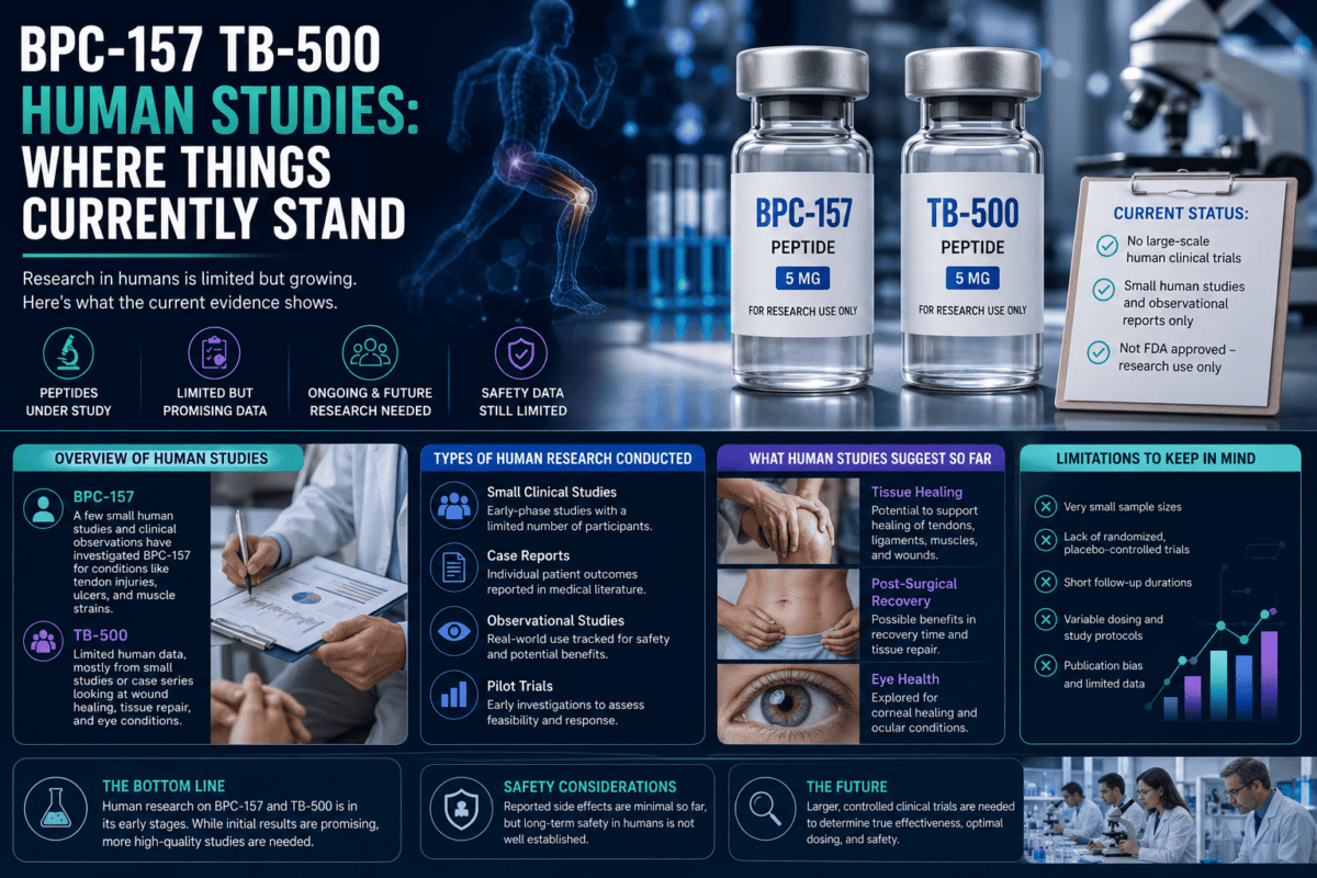 BPC157 + TB 500 Blend Benefits
