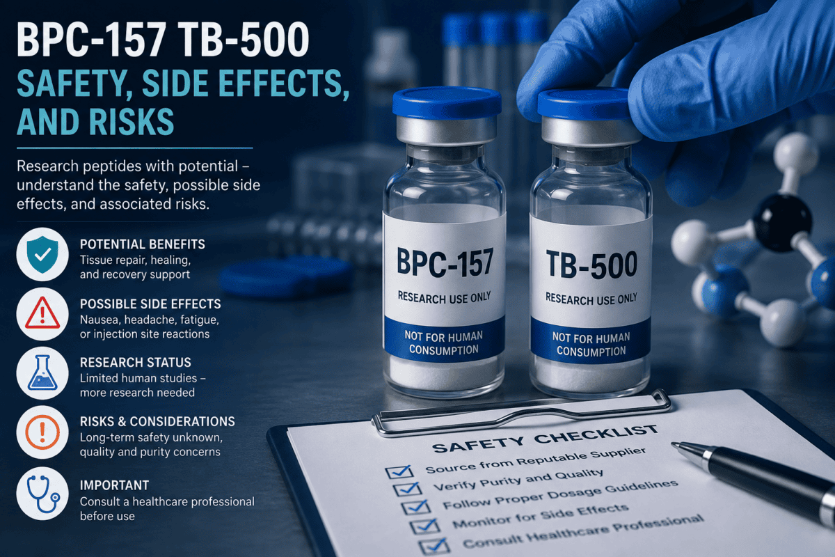 BPC157 + TB 500 Blend Benefits