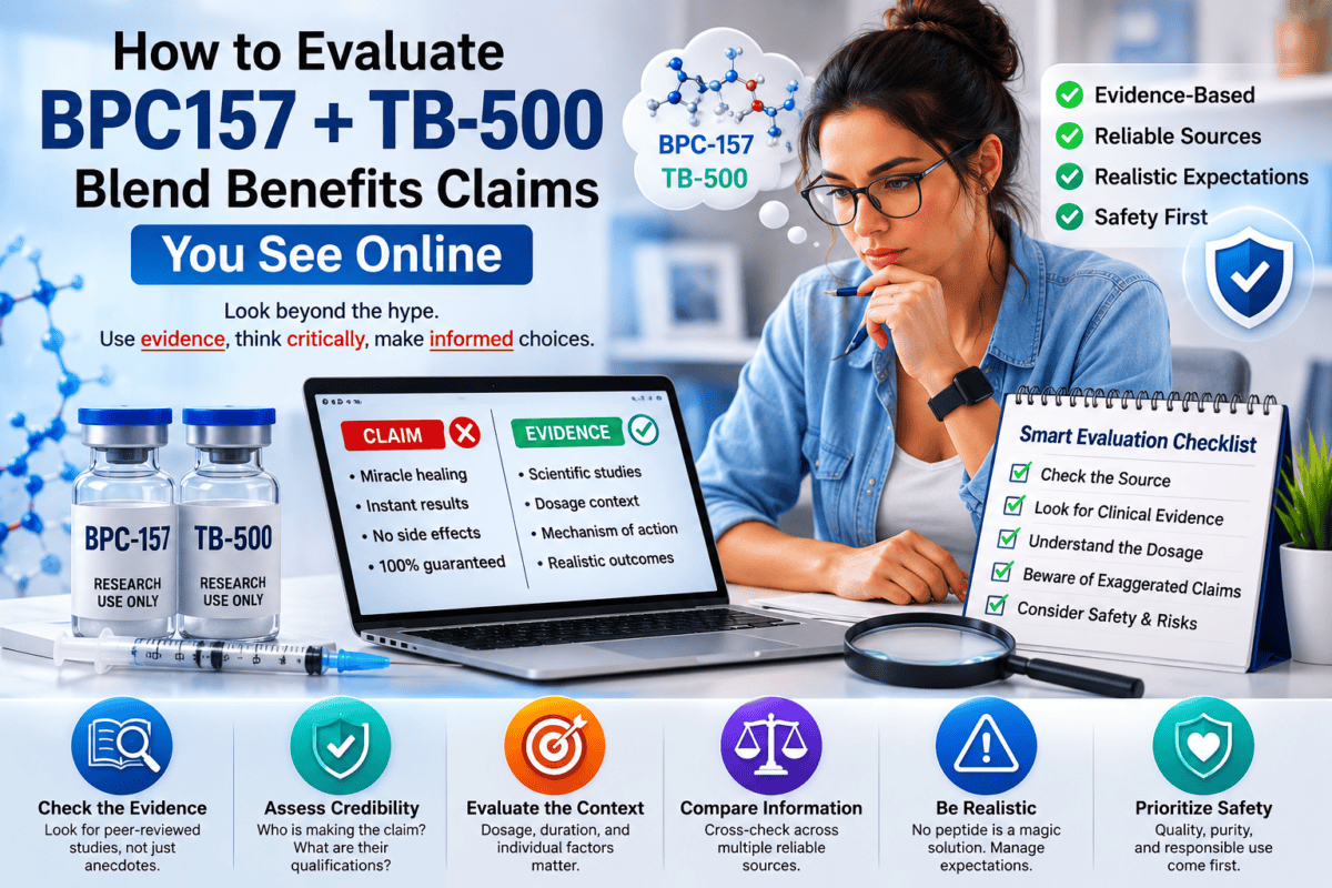 BPC157 + TB 500 Blend Benefits