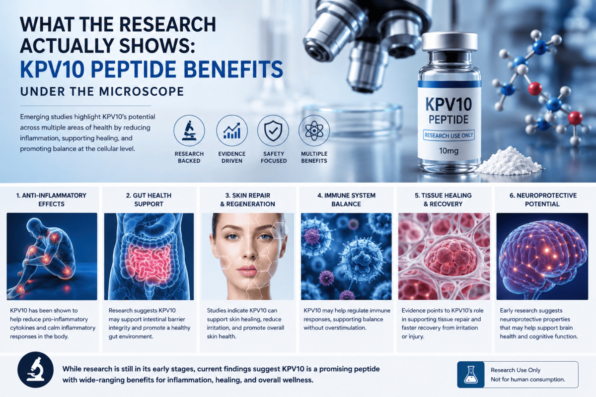 KPV10 Peptide Benefits