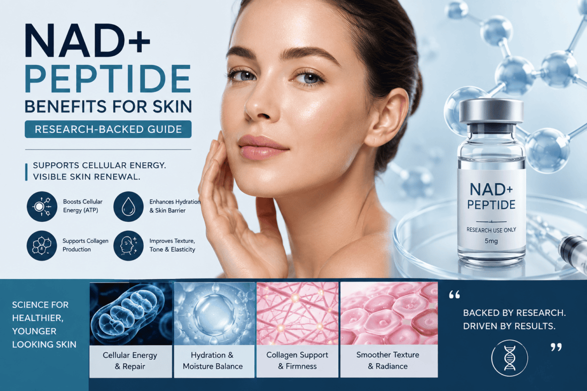 NAD+ Peptide Benefits for Skin