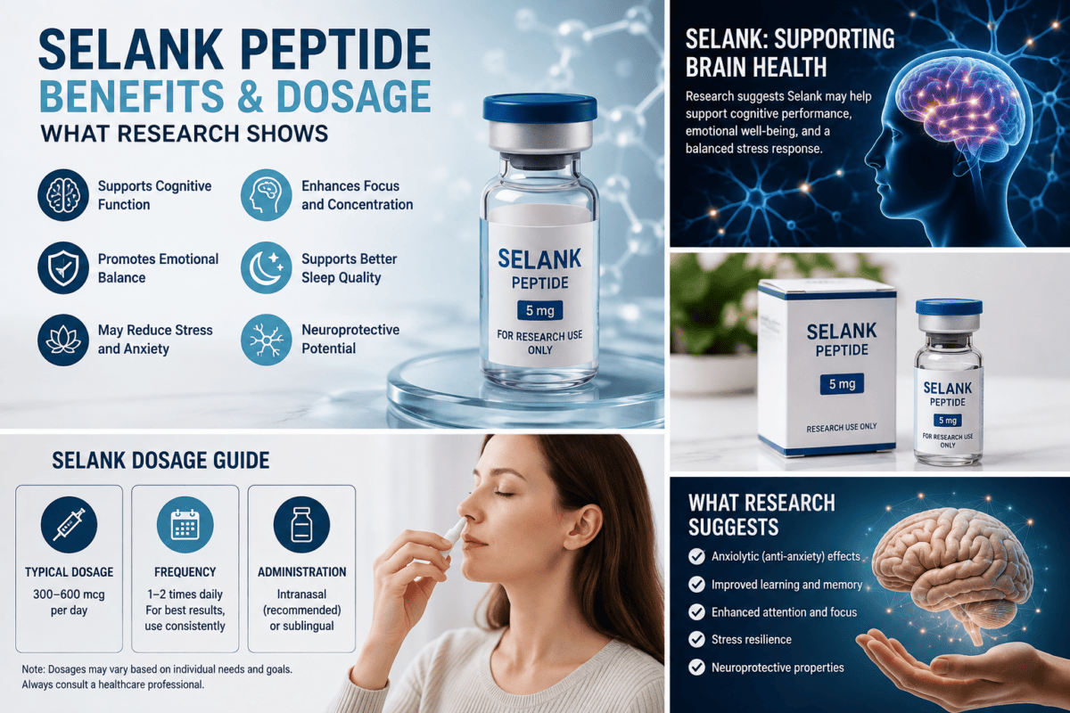 Selank Peptide Benefits