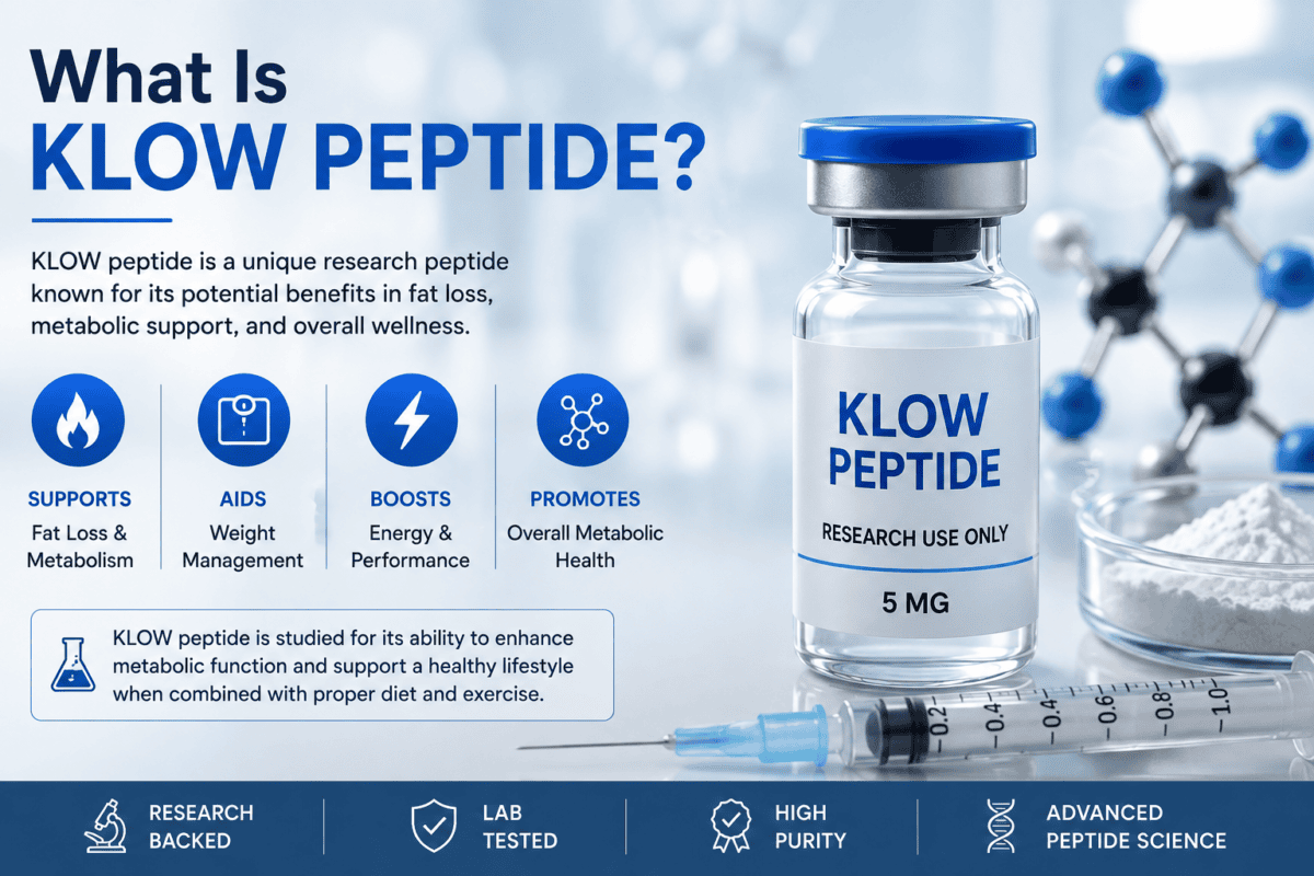 What Is The Difference Between KLOW and GLOW Peptide